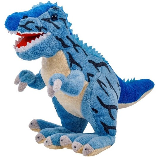 MASKOTKA TYRANOZUR NIEBIESKI 30 CM - BEPPE -zdjęcie numer 1