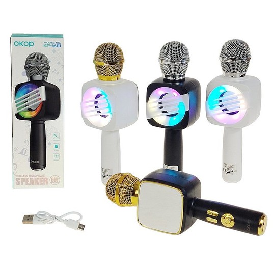 MIKROFON BLUETOOTH Z ŁADOWARKĄ USB -zdjęcie numer 1