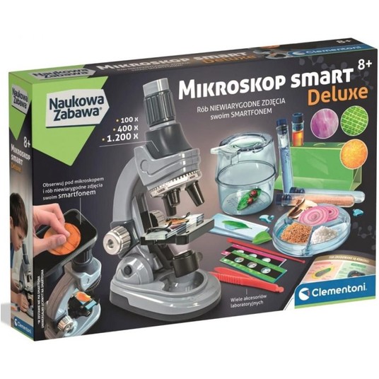 MIKROSKOP SMART DELUXE CLEMENTONI -zdjęcie numer 1