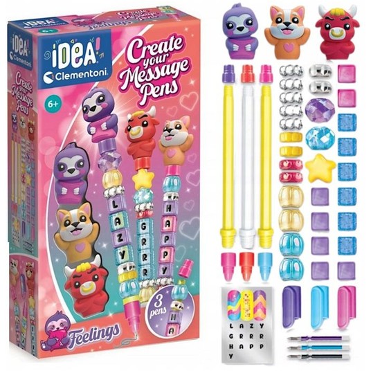 MINI FABRYKA DŁUGOPISÓW EMOCJE CLEMENTONI -zdjęcie numer 1