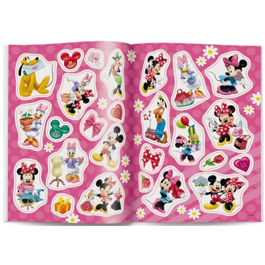 MINNIE KOLOROWANKA Z NAKLEJKAMI -zdjęcie numer 2