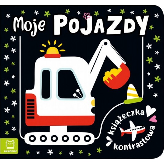 MOJE POJAZDY KSIĄŻECZKA KONTRASTOWA -zdjęcie numer 1