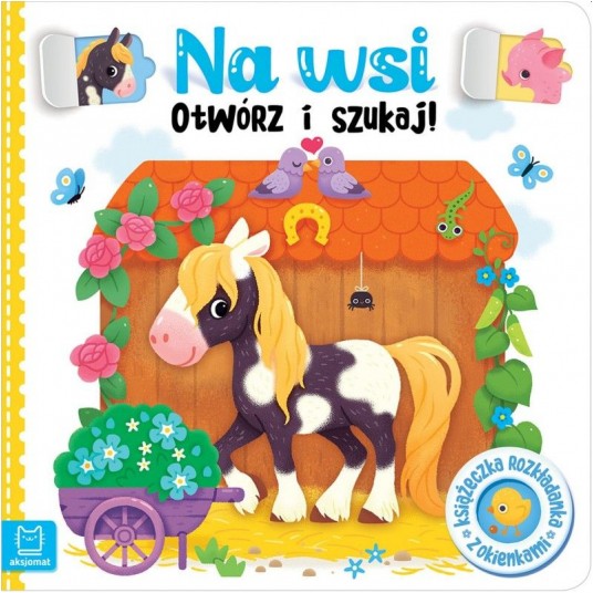NA WSI. KSIĄŻECZKA ROZKŁADANKA Z OKIENKAMI -zdjęcie numer 1