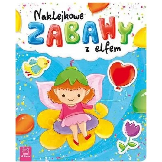 NAKLEJKOWE ZABAWY Z ELFEM. ODKLEJAM I NAKLEJAM -zdjęcie numer 1