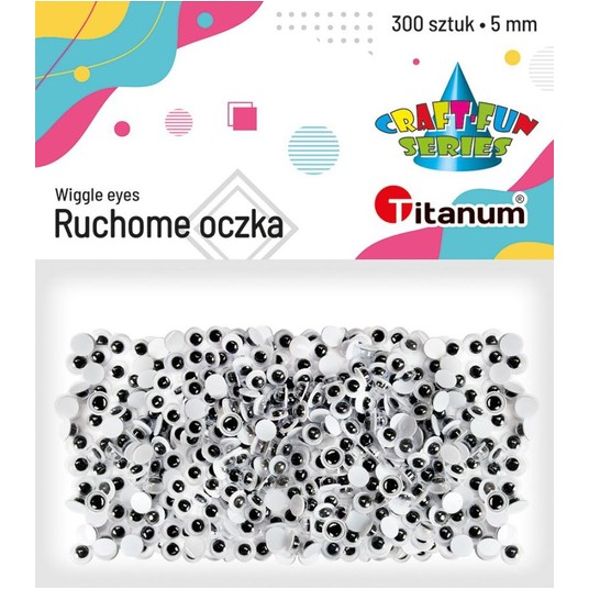 OZDOBA OCZY 5MM 300 SZT -zdjęcie numer 1