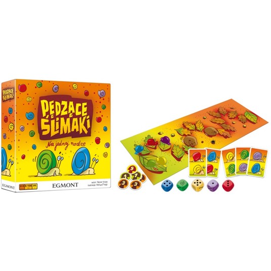 PĘDZĄCE ŚLIMAKI GRA - EGMONT -zdjęcie numer 1