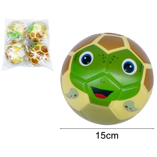 PIŁKA MIĘKKA PIANKOWA 15 CM -zdjęcie numer 1