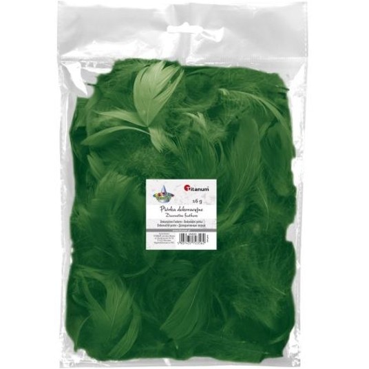 PIÓRKA 16G ZIELONE CIEMNE TITANUM -zdjęcie numer 1