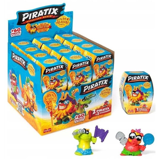 PIRATIX GOLDEN TREASURE BOX DWUPAK -zdjęcie numer 1