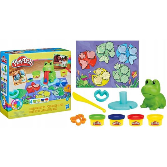 PLAY-DOH STARTERS ŻABA I NAUKA KOLORÓW -zdjęcie numer 1