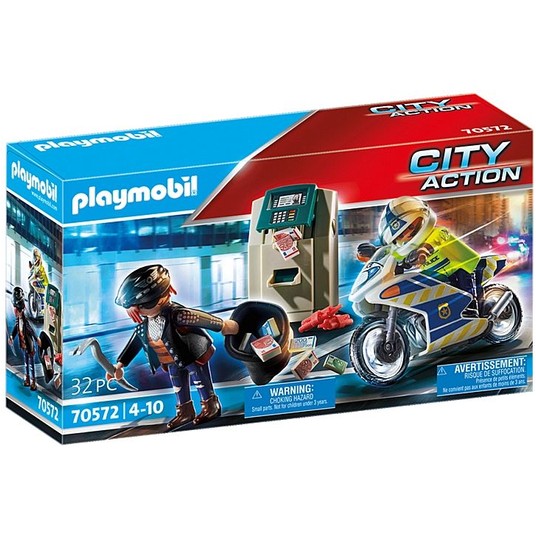 PLAYMOBIL 70572 POLICYJNY MOTOR -zdjęcie numer 1