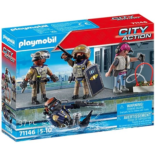 PLAYMOBIL 71146 ZESTAW FIGUREK JEDNOSTKI SPEC. -zdjęcie numer 1