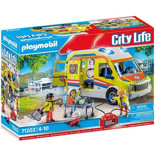 PLAYMOBIL 71202 KARETKA POGOTOWIA -zdjęcie numer 1