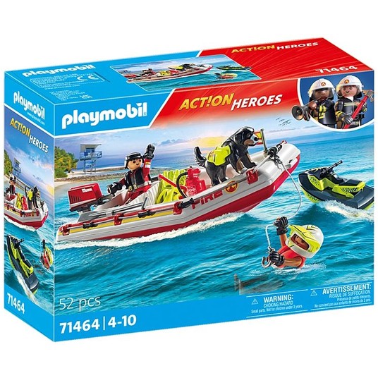 PLAYMOBIL 71464 ŁÓDŹ STRAŻY POŻARNEJ -zdjęcie numer 1