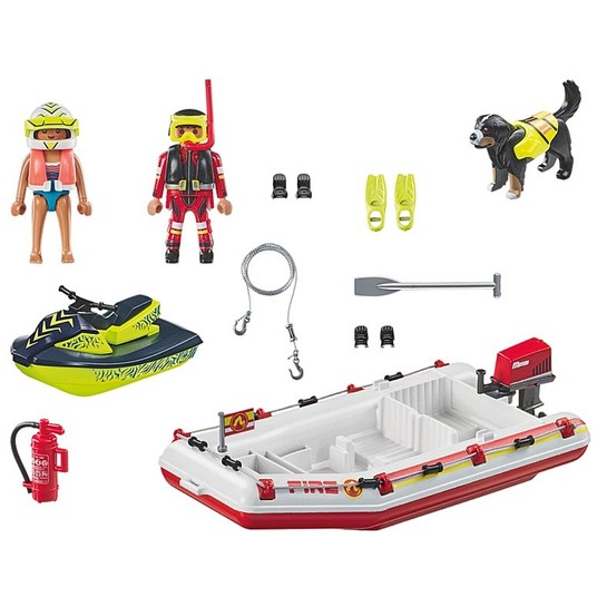 PLAYMOBIL 71464 ŁÓDŹ STRAŻY POŻARNEJ -zdjęcie numer 2