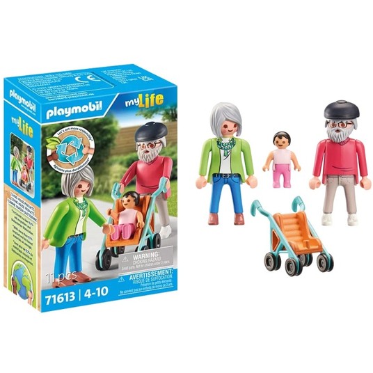 PLAYMOBIL 71613 DZIADKOWIE Z WNUKIEM -zdjęcie numer 1