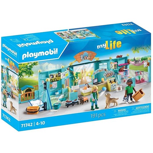 PLAYMOBIL 71742 HOTEL DLA ZWIERZĄT -zdjęcie numer 1