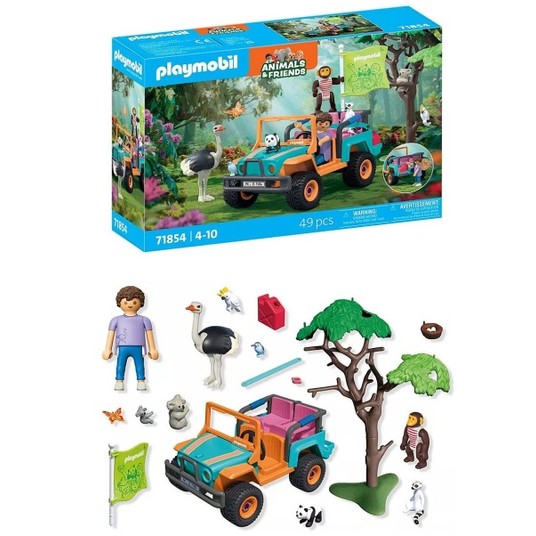 PLAYMOBIL 71854 KOLOROWE AUTO TERENOWE -zdjęcie numer 1