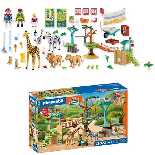 PLAYMOBIL 72070 ZOO PARK WSPINACZKOWY W DZICZY -zdjęcie numer 1