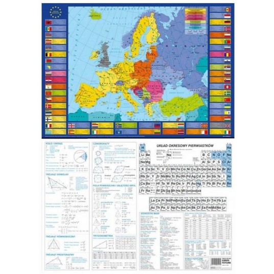 PODKŁAD OKLEJANY EUROPA/ ŚWIAT/ UNIA -zdjęcie numer 1