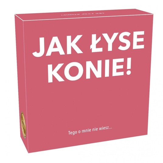 POZNAJMY SIĘ JAK ŁYSE KONIE - TACTIC -zdjęcie numer 1