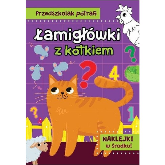 PRZEDSZKOLAK POTRAFI ŁAMIGŁÓWKI Z KOTKIEM -zdjęcie numer 1