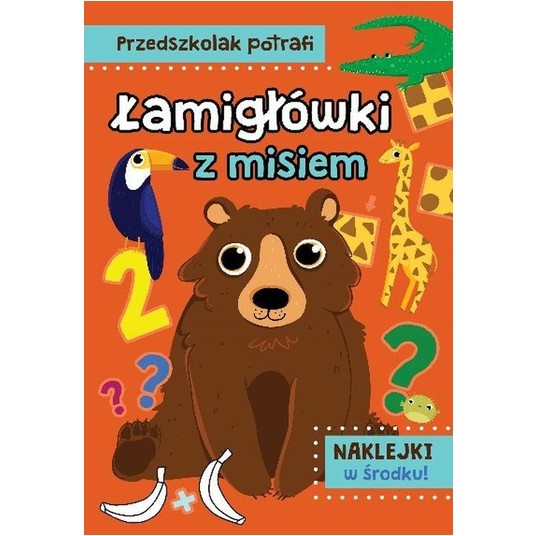 PRZEDSZKOLAK POTRAFI ŁAMIGŁÓWKI Z MISIEM -zdjęcie numer 1