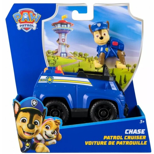 PSI PATROL POJAZD PODSTAWOWY CHASE - SPIN MASTER -zdjęcie numer 1