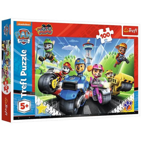 PUZZLE 100 EL TREFL PSI PATROL -zdjęcie numer 1