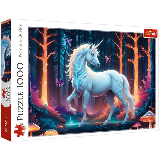 PUZZLE 1000 EL TREFL MISTYCZNY JEDNOROŻEC -zdjęcie numer 1