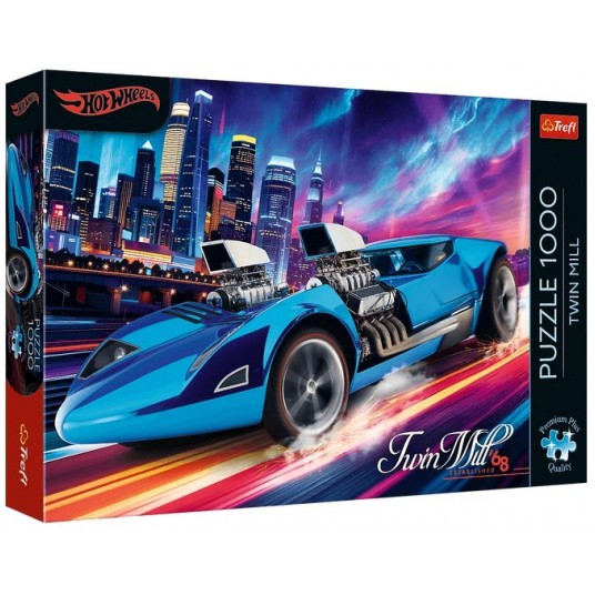 PUZZLE 1000 EL TREFL PREMIUM HOT WHEELS TWIN MILL -zdjęcie numer 1