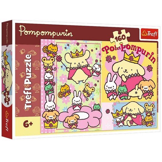 PUZZLE 160 EL TREFL POMPOMPURIN I NAJSŁODSZY DZIEŃ -zdjęcie numer 1