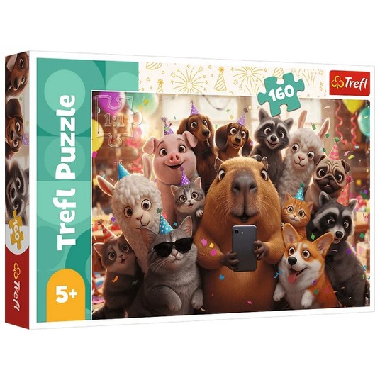 PUZZLE 160 EL TREFL SŁODKIE SELFIE -zdjęcie numer 1