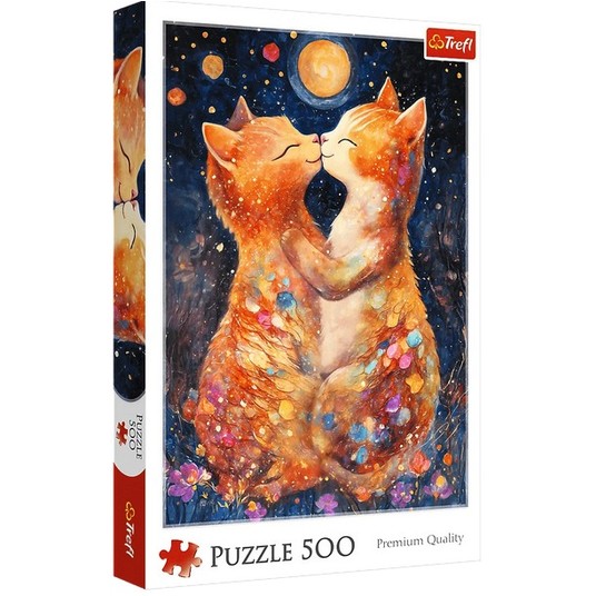 PUZZLE 500 EL TREFL POCAŁUNEK W ŚWIETLE KSIĘŻYCA -zdjęcie numer 1