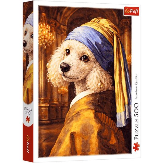 PUZZLE 500 EL TREFL PUDEL Z PERŁĄ -zdjęcie numer 1