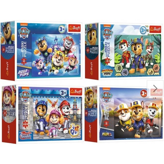 PUZZLE MINI MAXI 20 EL TREFL PSI PATROL -zdjęcie numer 1