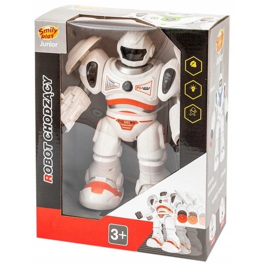 ROBOT CHODZĄCY POMARAŃCZOWY -zdjęcie numer 1