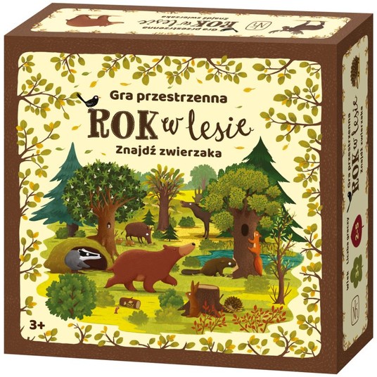 ROK W LESIE. GRA PRZESTRZENNA ZNAJDŹ ZWIERZAKA -zdjęcie numer 1