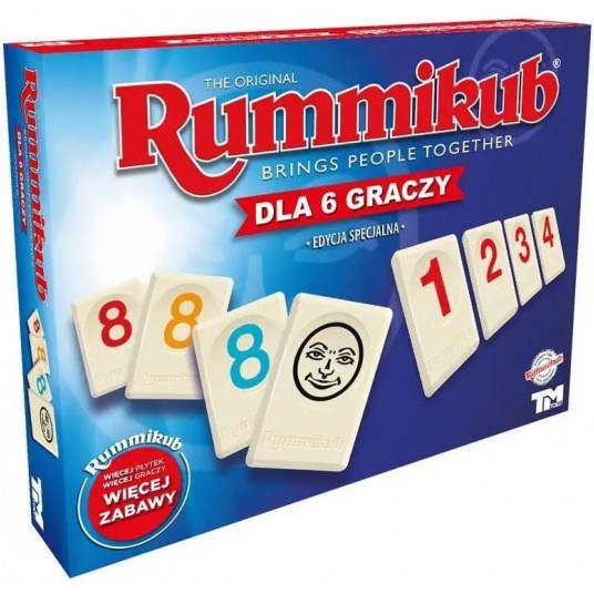 RUMMIKUB XP GRA DLA 6 GRACZY -zdjęcie numer 1
