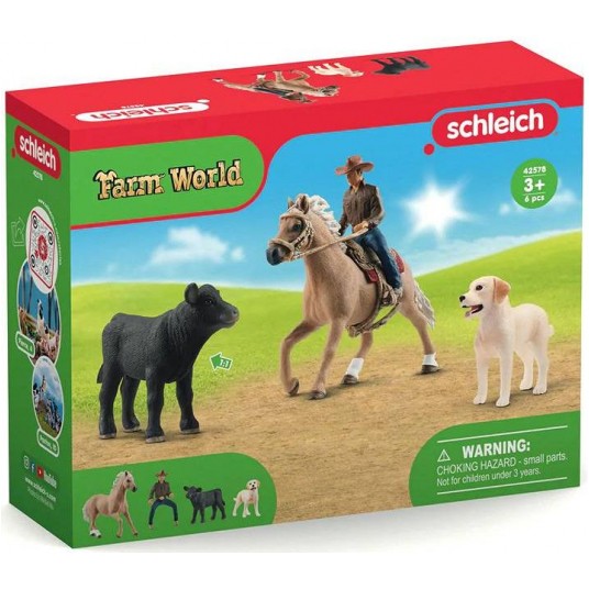 SCHLEICH KOWBOJSKIE PRZYGODY NA DZIKIM ZACHODZIE -zdjęcie numer 1