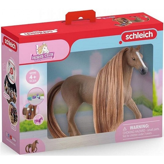 SCHLEICH PIEKNA KLACZ PEŁNEJ KRWI ANGIELSKIEJ -zdjęcie numer 1