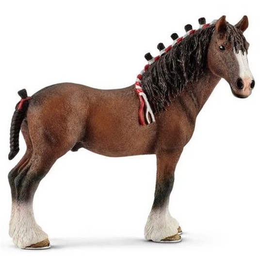 SCHLEICH WAŁACH RASY CLYDESDALE -zdjęcie numer 1