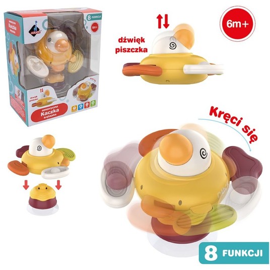 SENSORYCZNA KACZKA KRĘTACZKA - ASKATO -zdjęcie numer 1