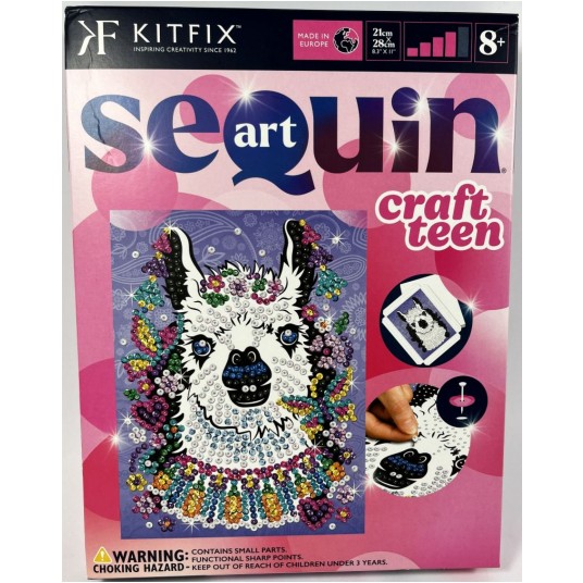 SEQUIN ART FP2104 LAMA -zdjęcie numer 1