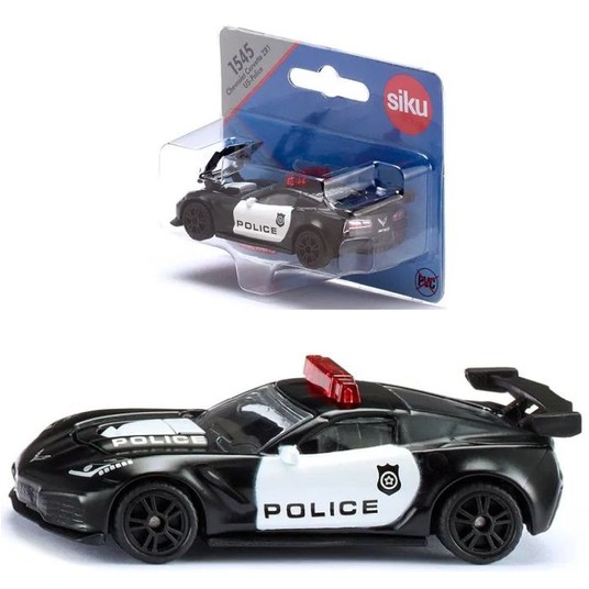 SIKU 1545 CHEVROLET CORVETTE ZR1 POLICJA -zdjęcie numer 1
