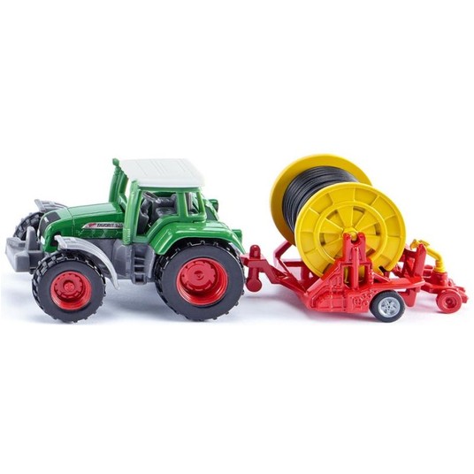 SIKU 1677 TRAKTOR Z DESZCZOWNIĄ SZPULOWĄ -zdjęcie numer 1