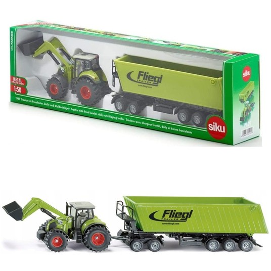 SIKU FARMER 1949 TRAKTOR ŁADOWARKA WYWROTKA 1:50 -zdjęcie numer 1