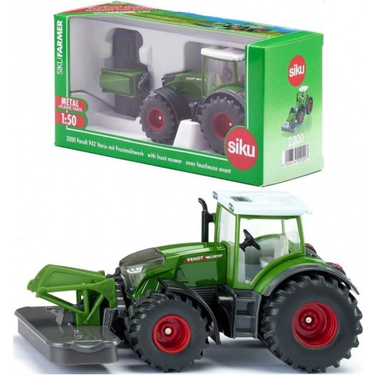SIKU FARMER 2000 FENDT VARIO Z KOSIARKĄ CZOŁOWĄ -zdjęcie numer 1