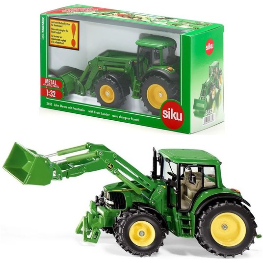 SIKU FARMER 3652 TRAKTOR JOHN DEERE ŁADOWARKA 1:32 -zdjęcie numer 1