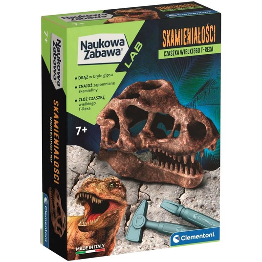 SKAMIENIAŁOŚCI CZASZKA TREX -zdjęcie numer 1
